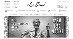 Desktop Screenshot of luxtime.pl